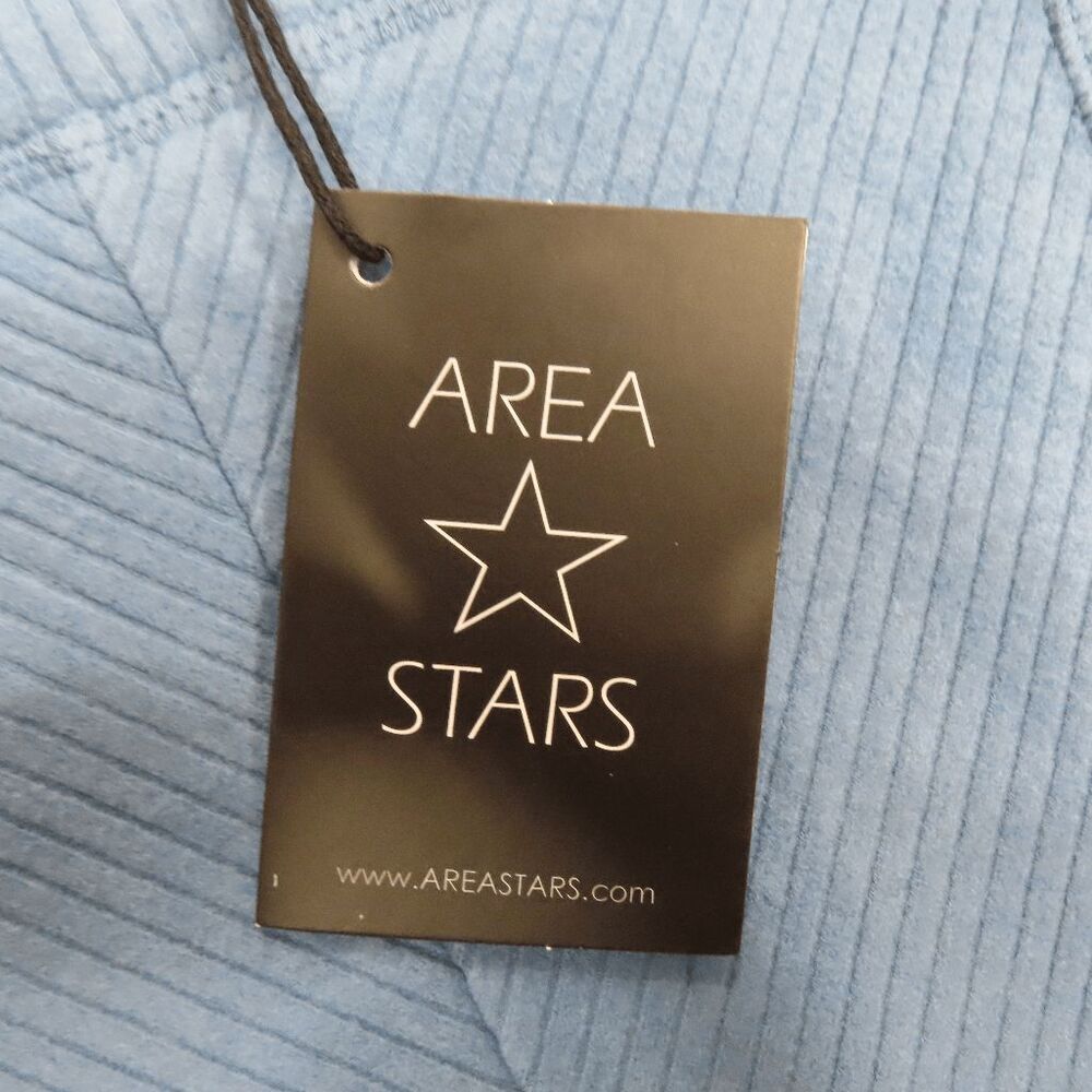 Area Stars Blue Ribbed Flare Pull On Pants Small - Picture 3 of 6